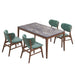 Bevis - 5 Piece Dining Set Acme