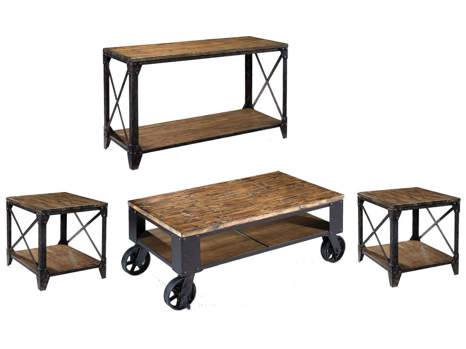 Pinebrook - Rectangular Starter Cocktail Table Set Magnussen Furniture