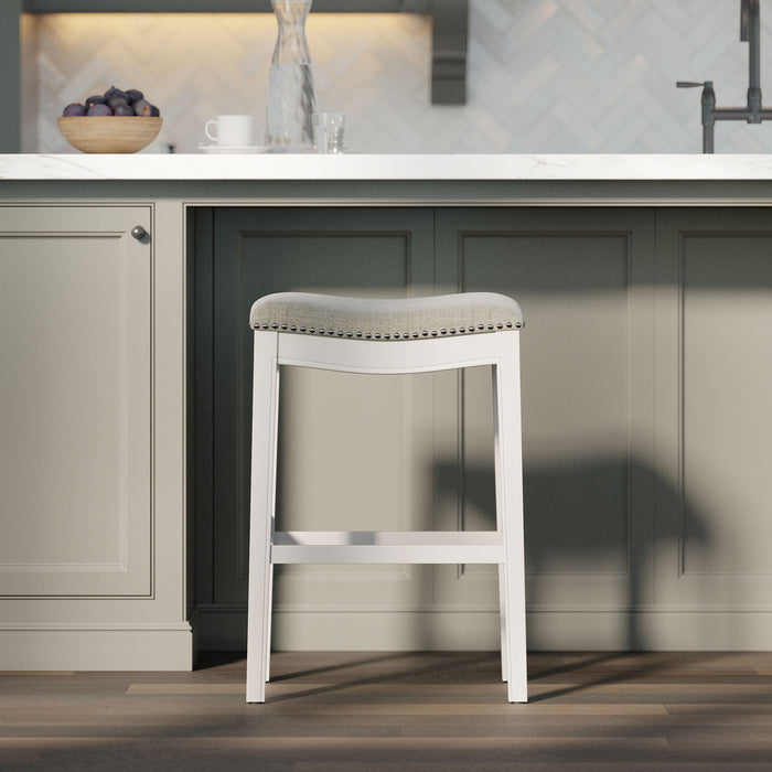 Modern Stool & Nail Head Detailing Home Essentials