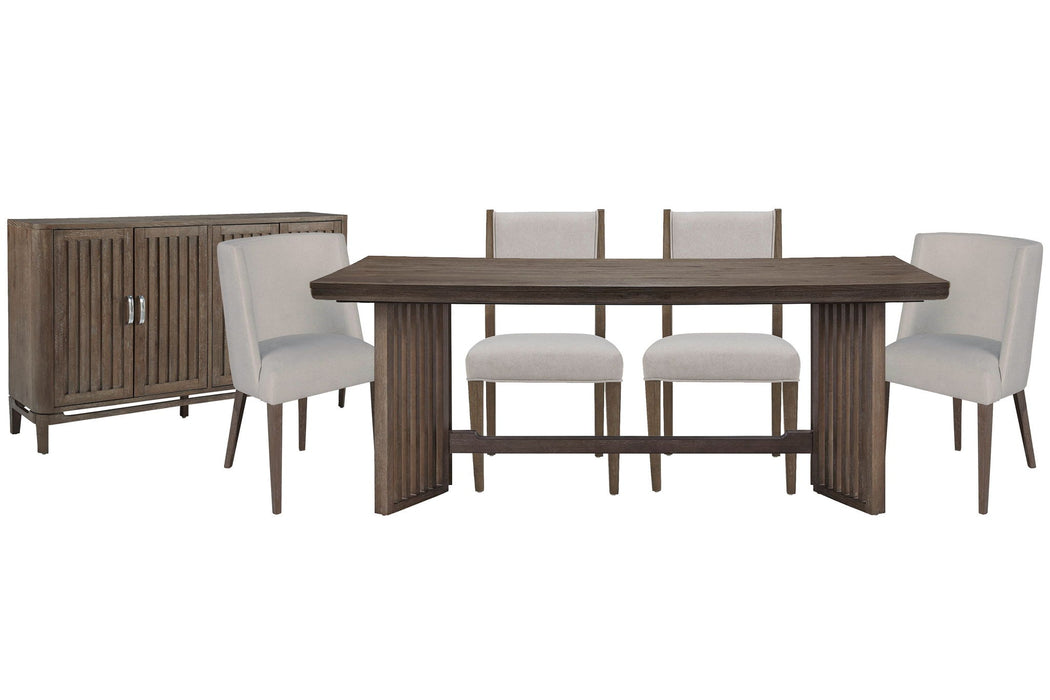 Kavanaugh - Trestle Dining Table Set Magnussen Furniture