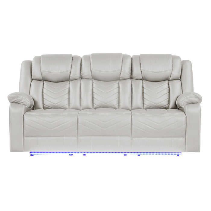 Challenger - LED Power Recliner Sofa Matrix Furniture Group