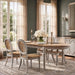 Colette - Oval Dining Table - Blue / Gray Jennifer Taylor Home
