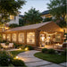 Outdoor Party Tent For Events - Brown Home Essentials
