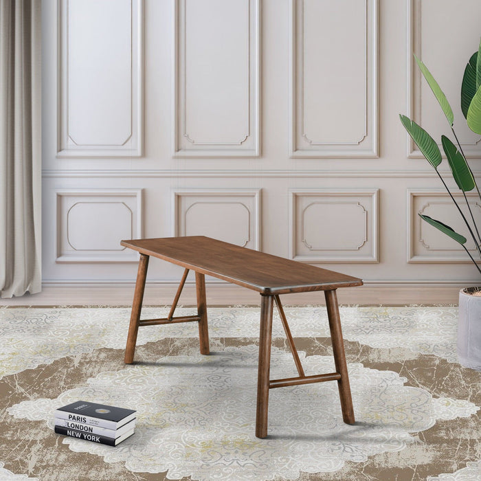 Molly - Bench - Walnut Brown Ashcroft Furniture