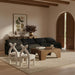 Indulge - Linen 4 Seat Modular Armless Sofa Meridian Furniture