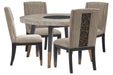 Ryker - Round Dining Table Set Magnussen Furniture