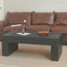 Modern Farmhouse Living Room Block Leg Coffee Table Home Essentials