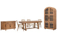 Woodward - Trestle Extendable Dining Table Set Magnussen Furniture