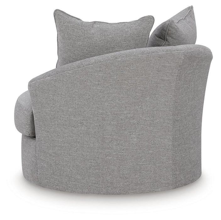 UrbanCrest - Swivel Accent Chair - Pewter Signature Design by Ashley®