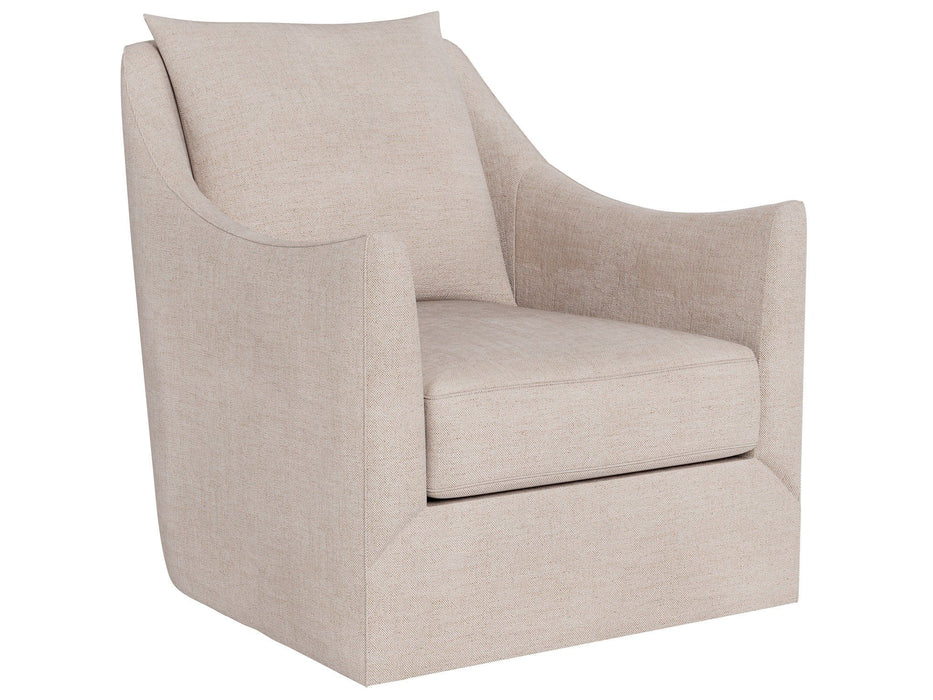 Portia - Swivel Glider, Special Order - Beige Universal Furniture