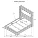 Judah - Flame Visualizer Bed Furniture Max