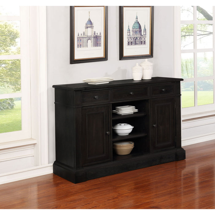 Larchmont - 3 Drawer - Dark Brown Furniture Max