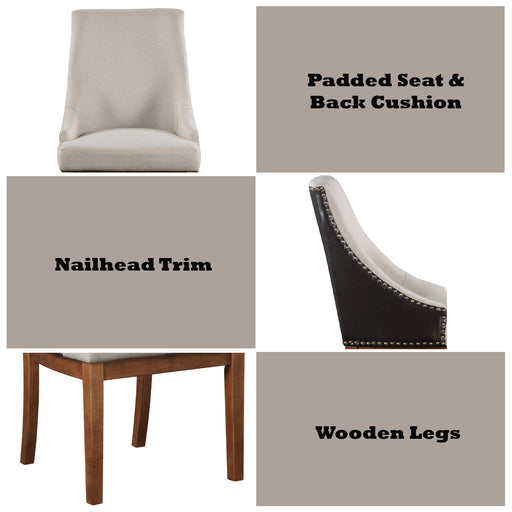 Gilsea - Side Chair (Set of 2) - Brown Acme
