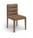 Ellis - Vegan Leather Upholstered Dining Chair (Set of 2) - Brown Base Meridian Furniture