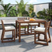 Patio Bar Set With Ergonomic Chairs Hearth and Haven