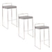 Fuji - Contemporary And Elegant Design Stackable Barstool Lumi Source