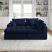 Corner Chaise L-Shaped Sectional Sofa Bed Home Essentials