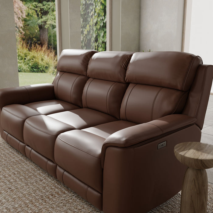 Oslo - Dual Power Reclining Sofa Home Essentials