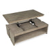Conrad - Rectangular Lift Top Storage Cocktail Table With Casters - Stone Harbor Gray Magnussen Furniture