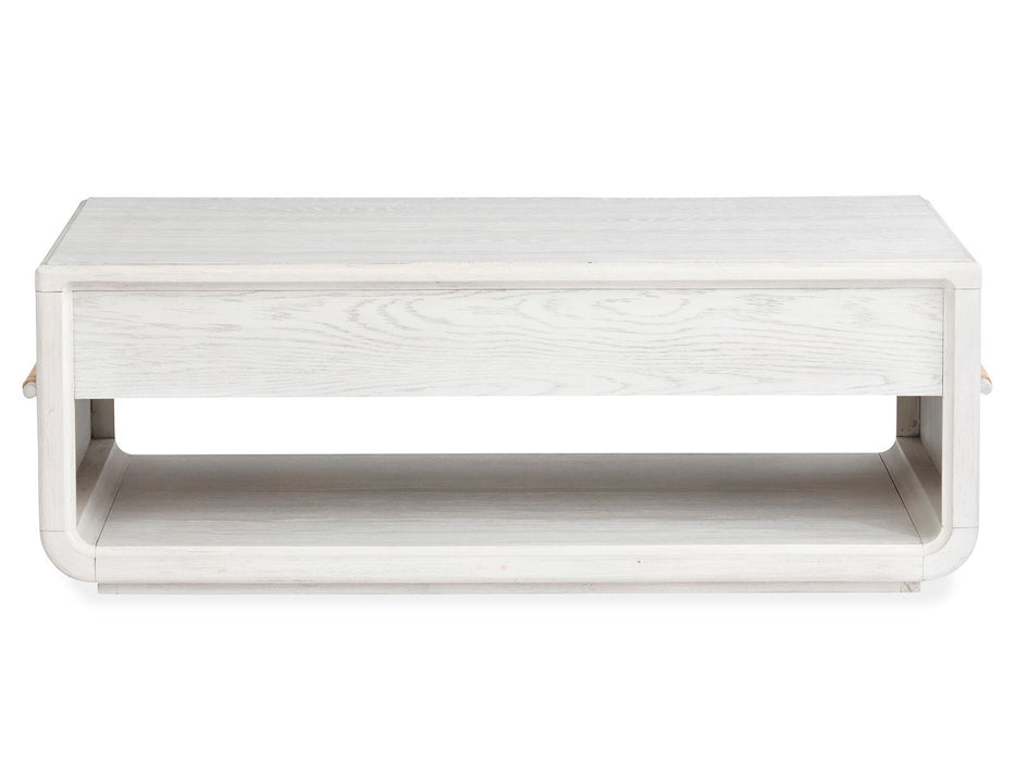 Sunset Cove - Rectangular Cocktail Table With Casters Magnussen Furniture