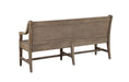 Paxton Place - Bench With Back - Dovetail Gray Magnussen Furniture