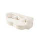 Modern Floor Sofa With 2 Pillows, Twin Size For Living Room Home Essentials