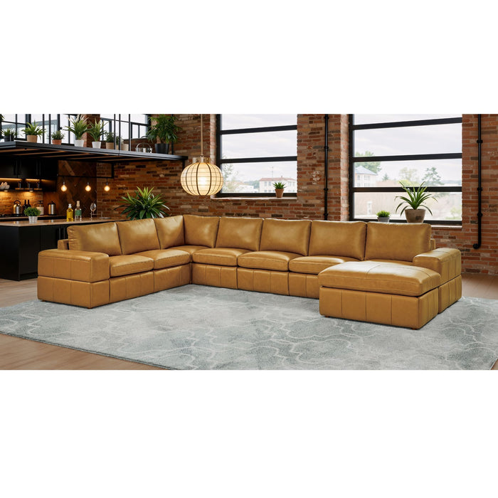 Large Square Arms Modular Sectional Home Essentials