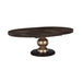 West Kensington - Oval Dining Table - Medium Espresso Michael Amini
