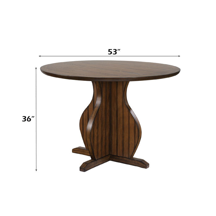 Maurice - Counter Height Table - Oak ACME