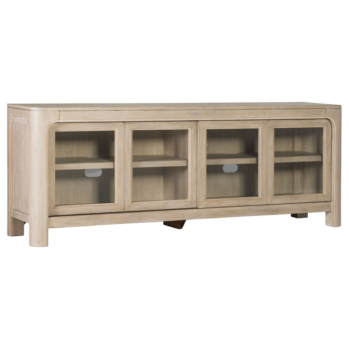 Flores - 2 Door TV Stand - Mango Color Furniture Max