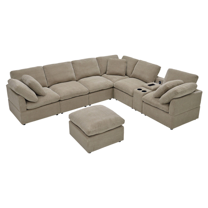 Modular Cloud Sofa, Freely Configurable Corner, Living Room Furniture Home Essentials