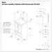 Reed - Deluxe Laundry Cabinet With Pull-Out Faucet And Stainless Steel Sink Simpli-Home