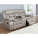 Brazelton - Glider Loveseat With Console Furniture Max