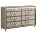 Mika - 8 Drawer LED Dresser Furniture Max
