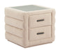 Soffice - Nightstand - Beige Zuo Modern