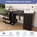 Foldable Sewing Table With Locking Casters Home Essentials