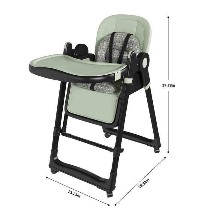 Convertible Baby High Chair To Rocker With 5 Point Harness Home Essentials