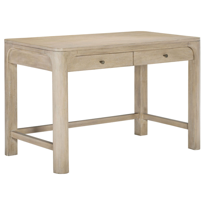 Flores - 2 Drawer Makeup Vanity Table - Mango Color Furniture Max