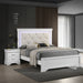 3 Piece Bedroom Set With LED Lighting, 2 Nightstands Home Essentials