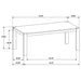 Umbarger - 5 Piece Rectangular Dining Set - Brown Furniture Max