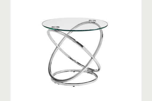 Cocktail Table Set - Chrome Bernards Furniture