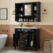 Modern Freestanding Bathroom Vanity With Sink, Cabinet, Soft-Close Drawers, Tip-Out Tray Hearth and Haven