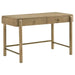 Benson - 2 Drawer Vanity Desk Makeup Table - Sand Furniture Max