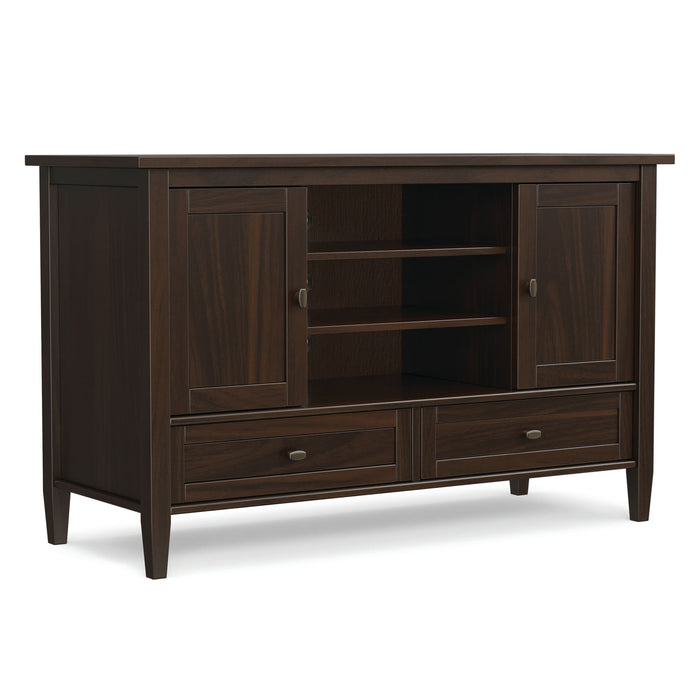 Warm Shaker - TV Media Stand Handcrafted Simpli-Home