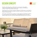 Outdoor Lounge Chair With Ember Frame, Sunbrella Cast Cushion, Weather Resistant - Ember Black Life Outside