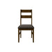 Dining Chair, Upholstered, Side, Dining Room, Transitional (Set of 2) - Brown 8th Street