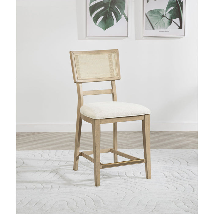 Kimpton - Counter Side Chair (Set of 2) - Beige Furniture Max