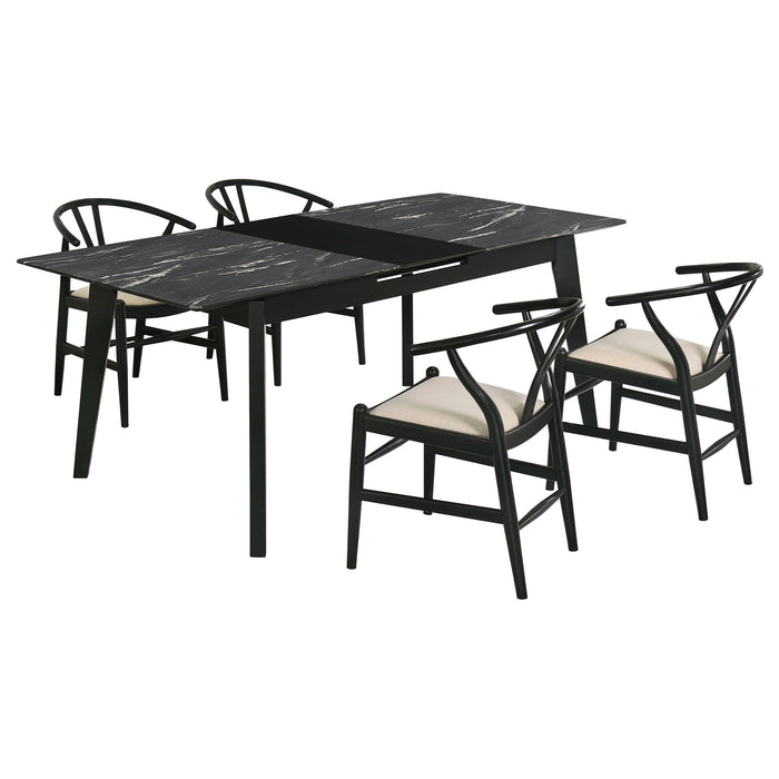 Spivey - Dining Table Set With Chairs Furniture Max