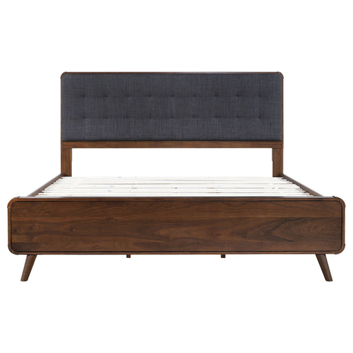 Carson Carrington - Platform Bed With Tufted Upholstery Furniture Max