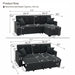 Sleeper Sectional With Pull Out Bed, Reversible Chaise Home Essentials
